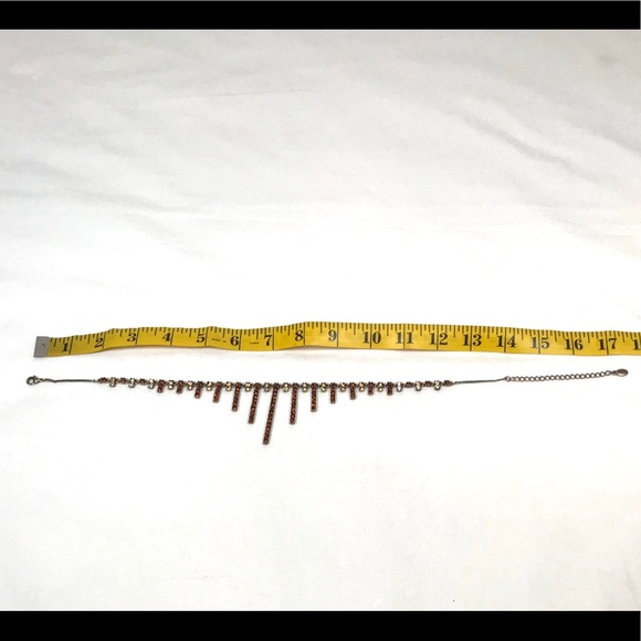 VTG Pilgrim Danish Design Stone Collar Necklace - Picture 6 of 7